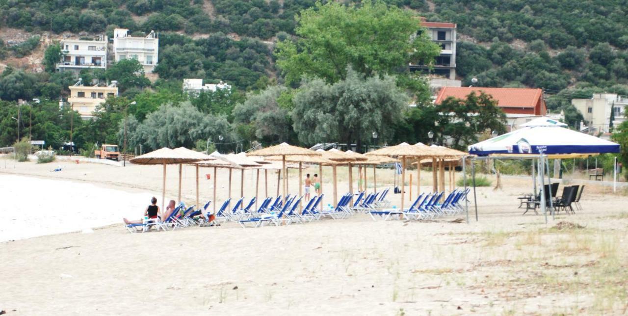 Soula'S Sunshine Apartments Nea Karvali Exteriör bild